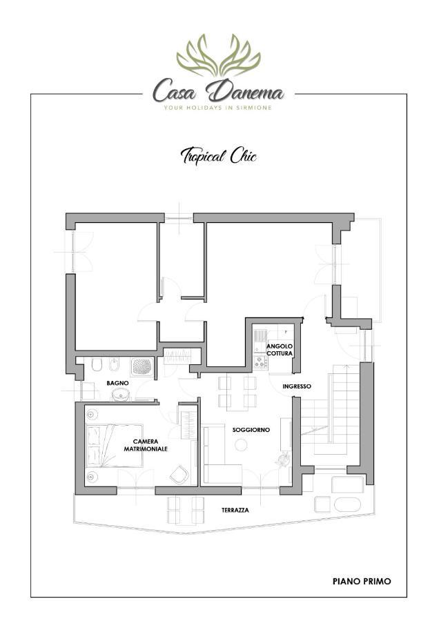 Apartament Casa Danema Sirmione Zewnętrze zdjęcie